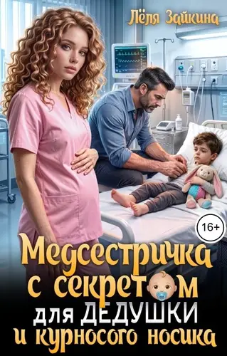 Постер книги Медсестричка с секретом для дедушки и курносого носика
